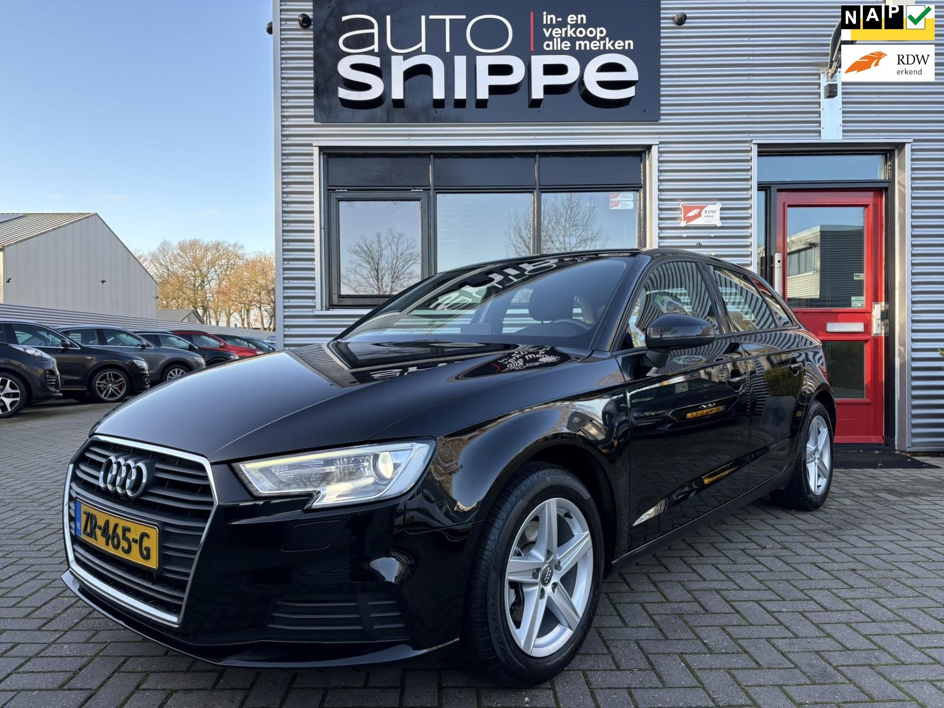 Audi A3 Sportback 35 TFSI CoD Pro Line -150 PK!-AUTOMAAT-AIR, Auto's, Stof, 4 cilinders, 150 pk, Zwart