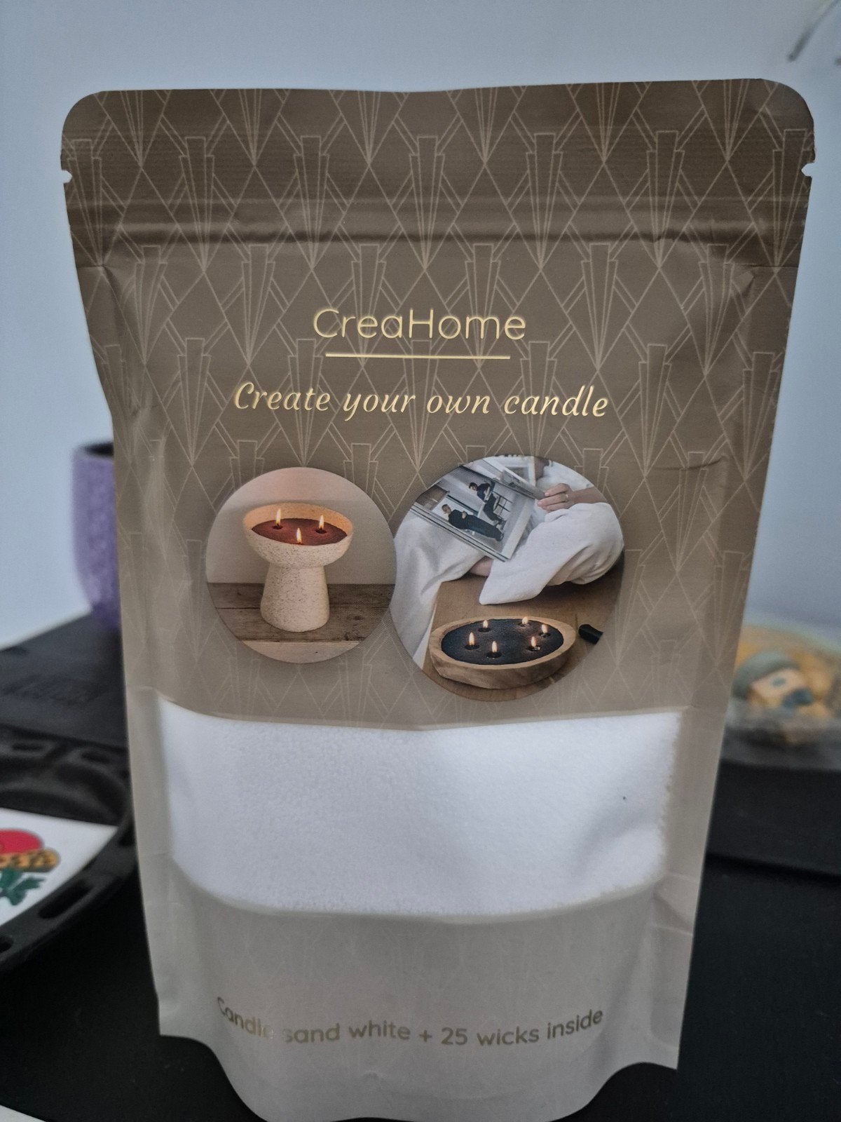 CreaHome 'Create your own candle' knutselset, Overige thema's, Nieuw, Ophalen of Verzenden, Overige materialen