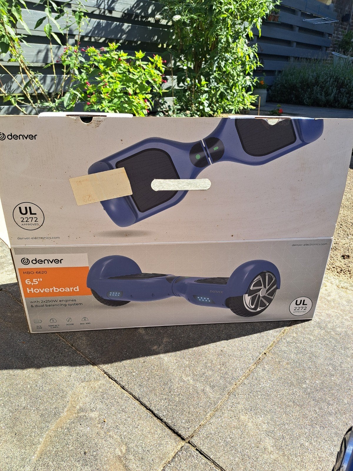 Denver 6.5" Hoverboard, Ophalen of Verzenden, Zo goed als nieuw, Elektrische step (E-scooter), Denver