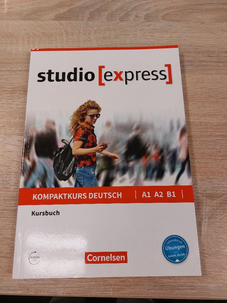 Duitse taal Kursbuch Studio Express A1 - A2 - B1, Ophalen, Nieuw