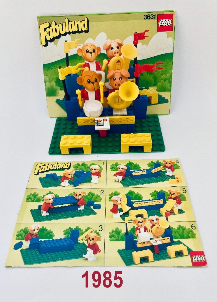 Lego Fabuland 3631 Het Orkest met doosdelen, Overige thema's, Lego, Ophalen of Verzenden, Zo goed als nieuw