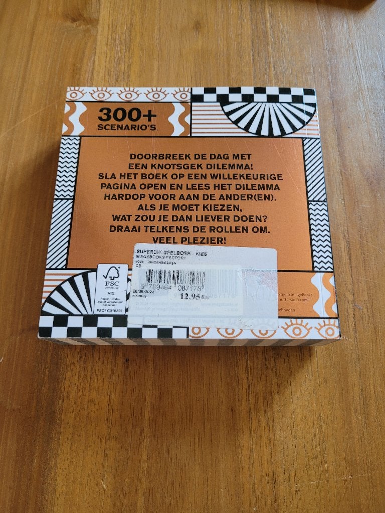 Kies of verlies! Superdik spelboek. Nieuw, Ophalen of Verzenden, Nieuw, ImageBooks Factory