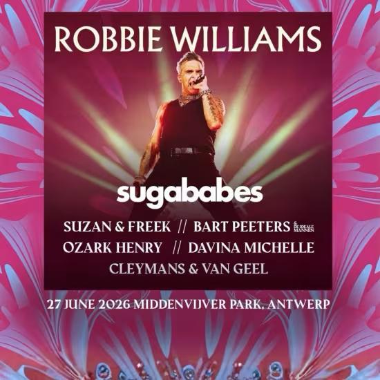 4 tickets – Robbie Williams Live is Live Antwerpen 27 juni, Tickets en Kaartjes, Drie personen of meer