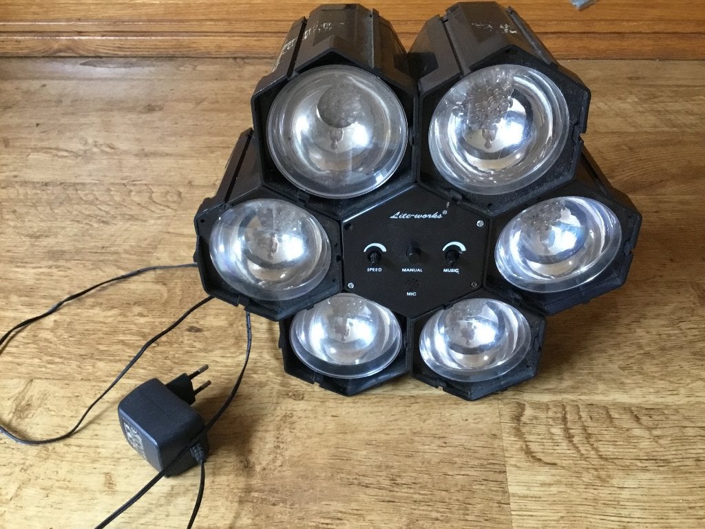 Discolamp, Ophalen, Gebruikt, Discobol, Geluidgestuurd