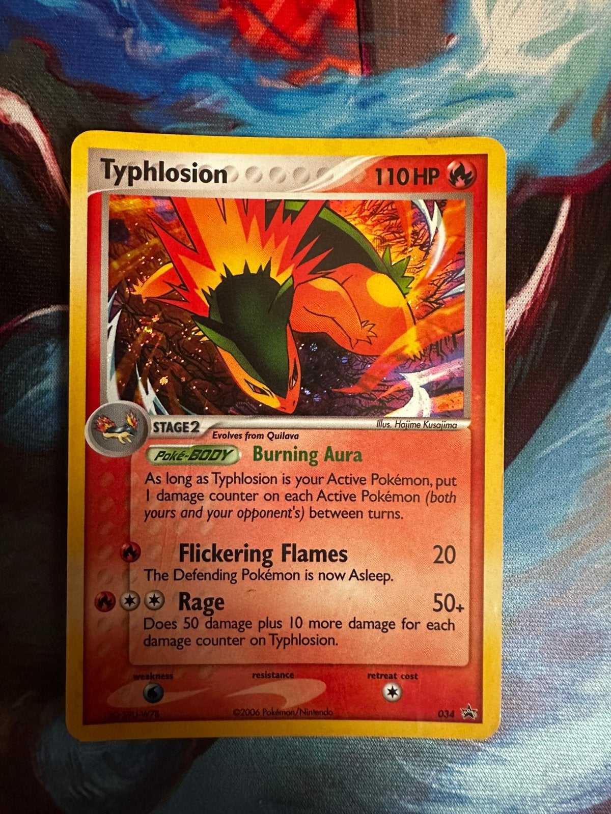 Typhlosion #034 - Nitendo Blackstar Promo, Ophalen of Verzenden, Gebruikt
