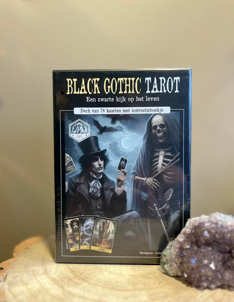 Black gothic tarot tarotkaarten tarotdeck nieuw, Ophalen of Verzenden, Nieuw, Tarot of Kaarten leggen, Overige typen