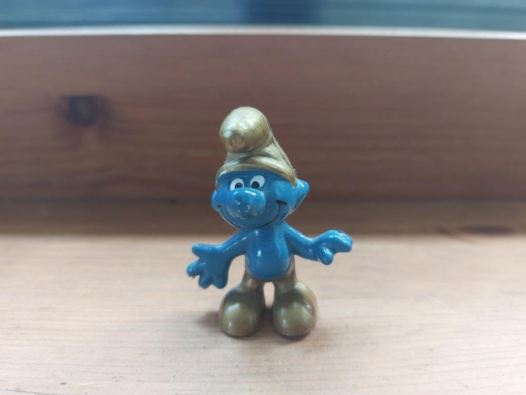 Gouden smurf 20005 De Smurfen, Verzamelen, Ophalen of Verzenden