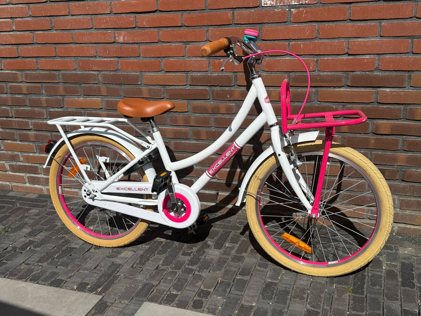 Volare Excellent 20 inch, Fietsen en Brommers, Fietsen | Kinderfietsjes, Ophalen, Zo goed als nieuw, Terugtraprem, 20 inch of meer