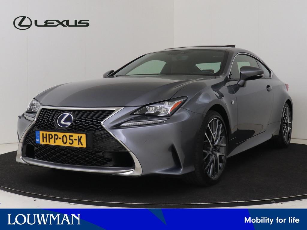 Lexus RC 300h F Sport Premium | Mark Levinson | Sunroof | Me, Automaat, 12 maanden, Achterwielaandrijving, Gebruikt