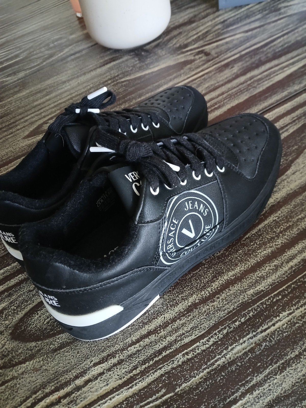 Versace Jeans Couture Sneakers - Zwart, Kleding | Heren, Zwart, Nieuw, Ophalen of Verzenden, Sneakers of Gympen