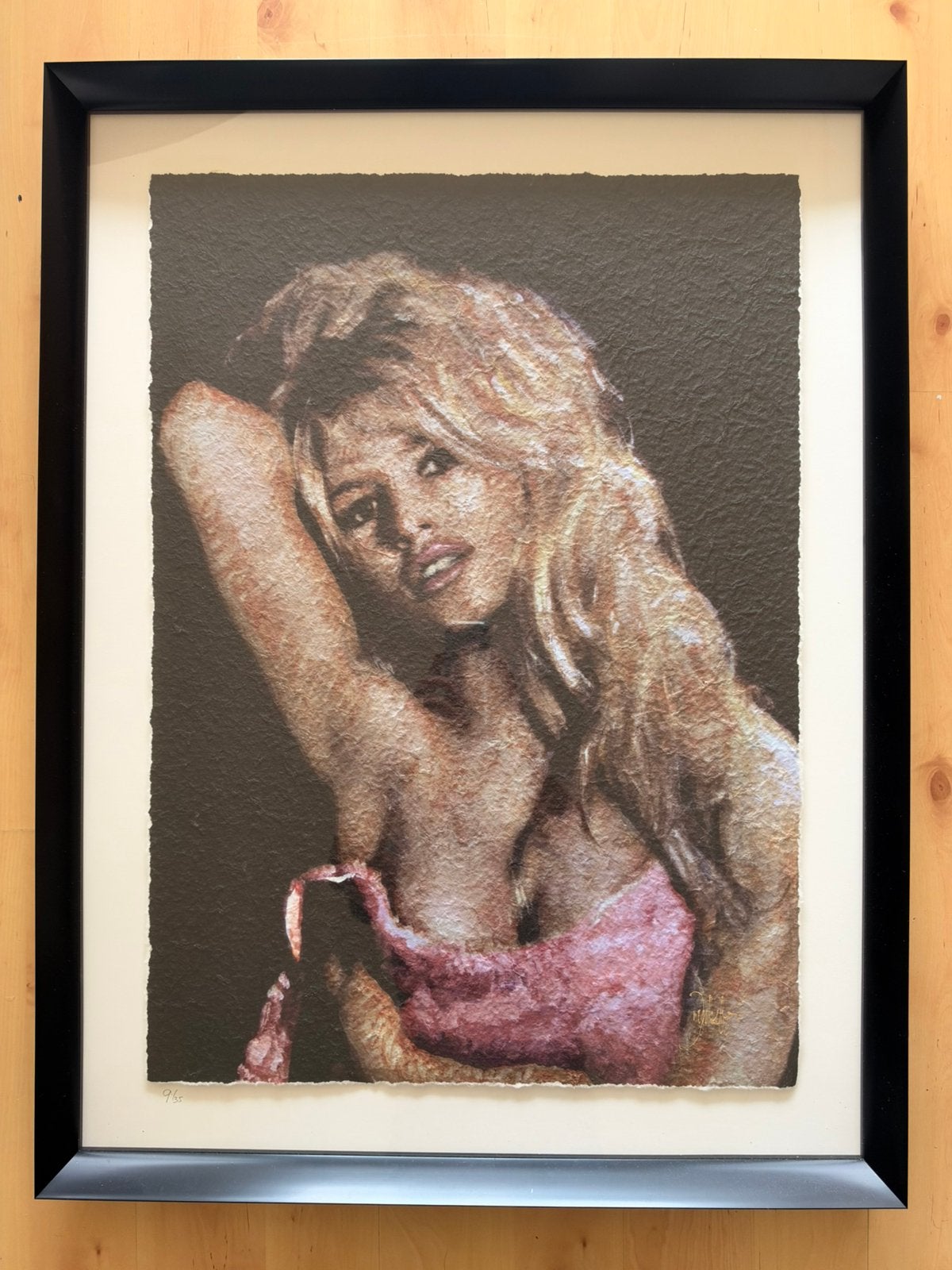 Peter Donkersloot Brigitte Bardot gelimiteerde litho, Antiek en Kunst, Ophalen