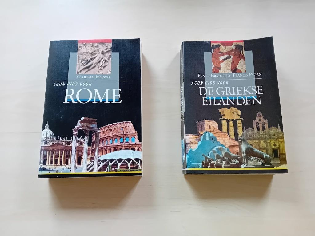 2 Agon gidsen, Boeken, Europa, Diverse auteurs, Reisgids of -boek, Ophalen