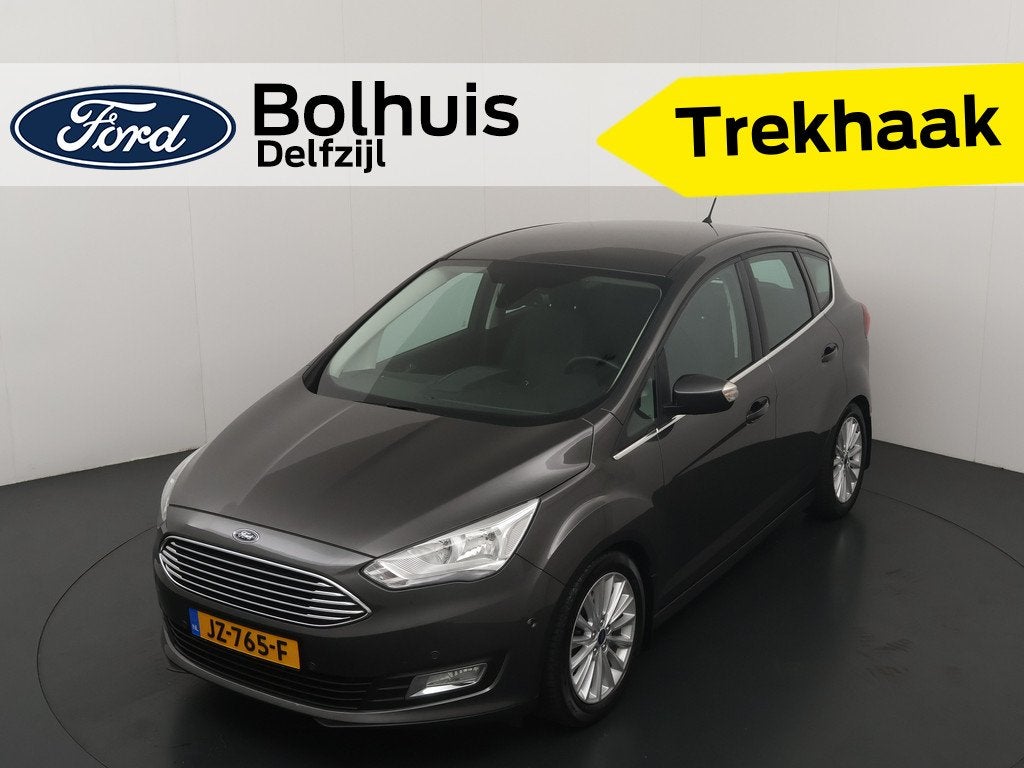 Ford C-MAX 1.5 EcoBoost 150 pk Titanium | Trekhaak | Navi |, Auto's, Ford, 12 maanden, Stof, 4 cilinders, Origineel Nederlands