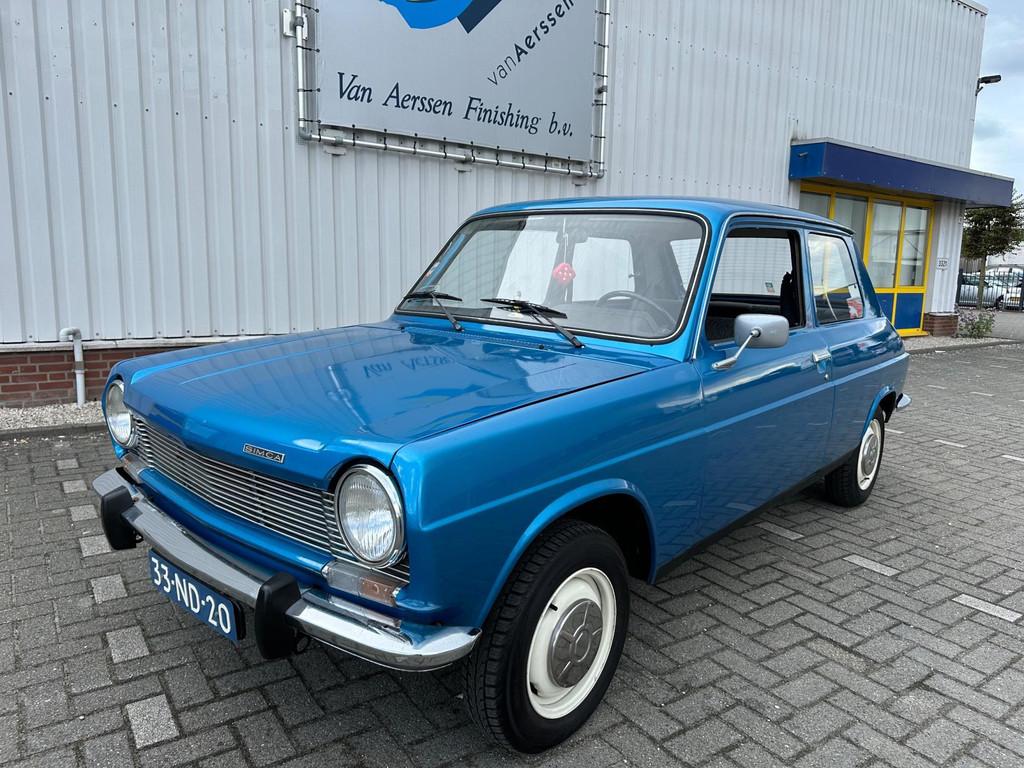 Talbot 1100 LE / LS simca 1100, Gebruikt, 4 cilinders, Blauw, Origineel Nederlands