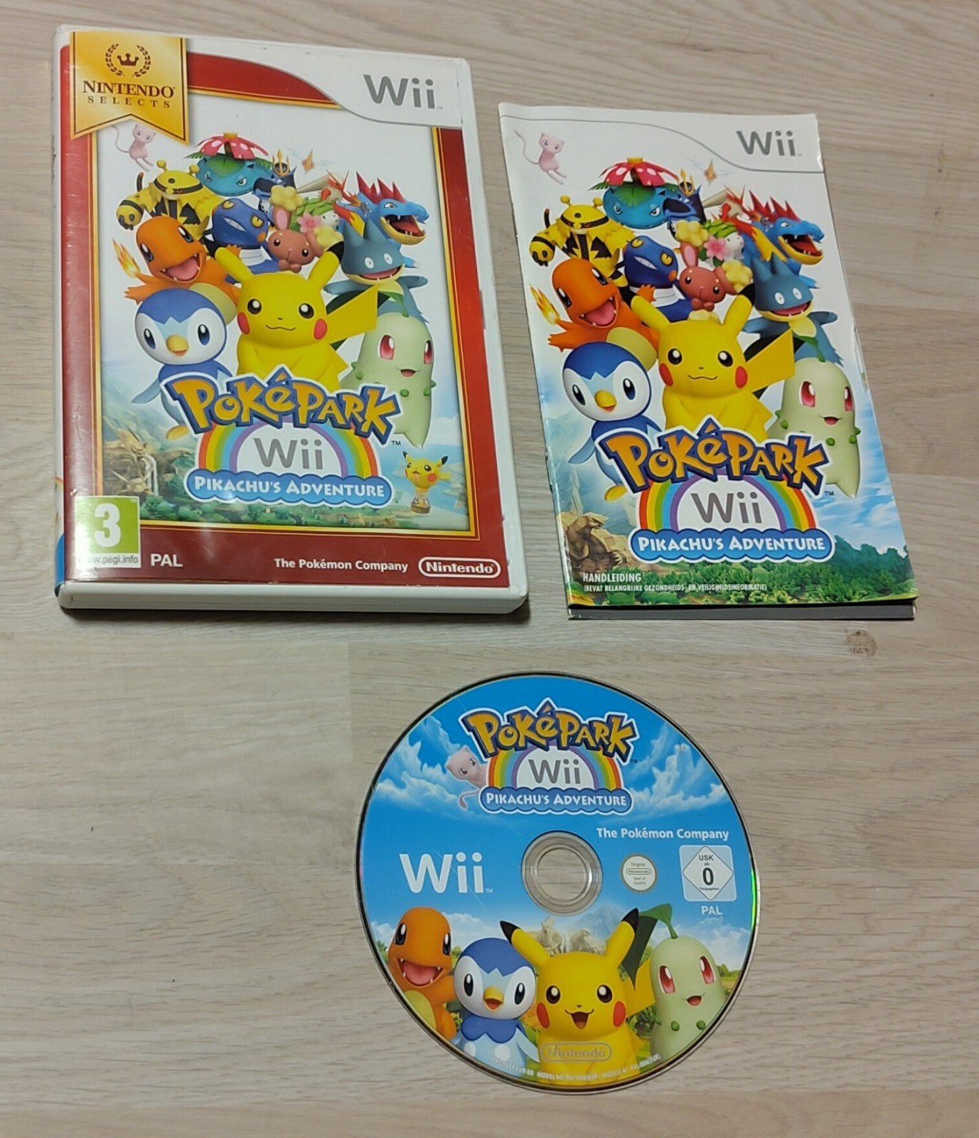 PokéPark Wii: Pikachu's Adventure kleine prijs handleiding 2, Ophalen of Verzenden, Gebruikt, Avontuur en Actie, Vanaf 3 jaar