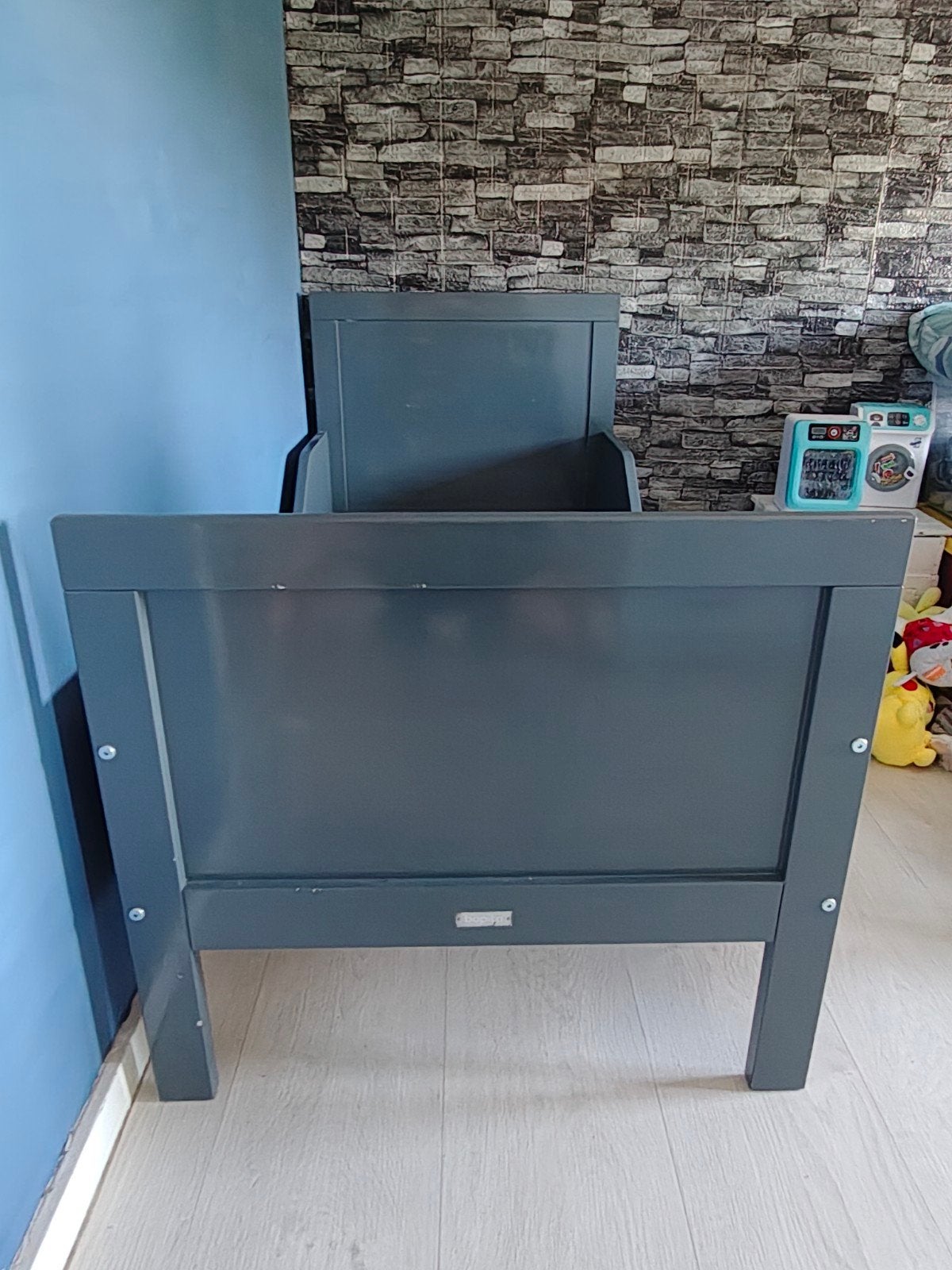 Bopita peuterbed, Kinderen en Baby's, Kinderkamer | Bedden, Ophalen, Gebruikt, 70 tot 85 cm, 140 tot 160 cm