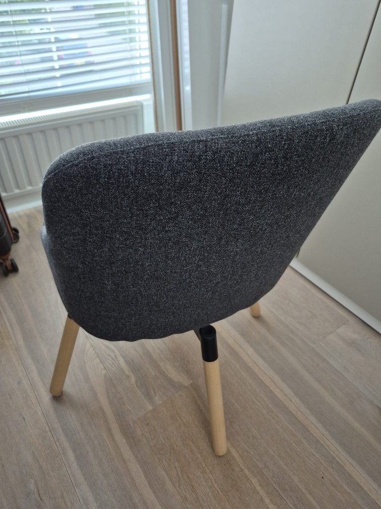 IKEA SWIVEL CHAIR, Huis en Inrichting, Ophalen, Zo goed als nieuw, Grijs, Bureaustoel