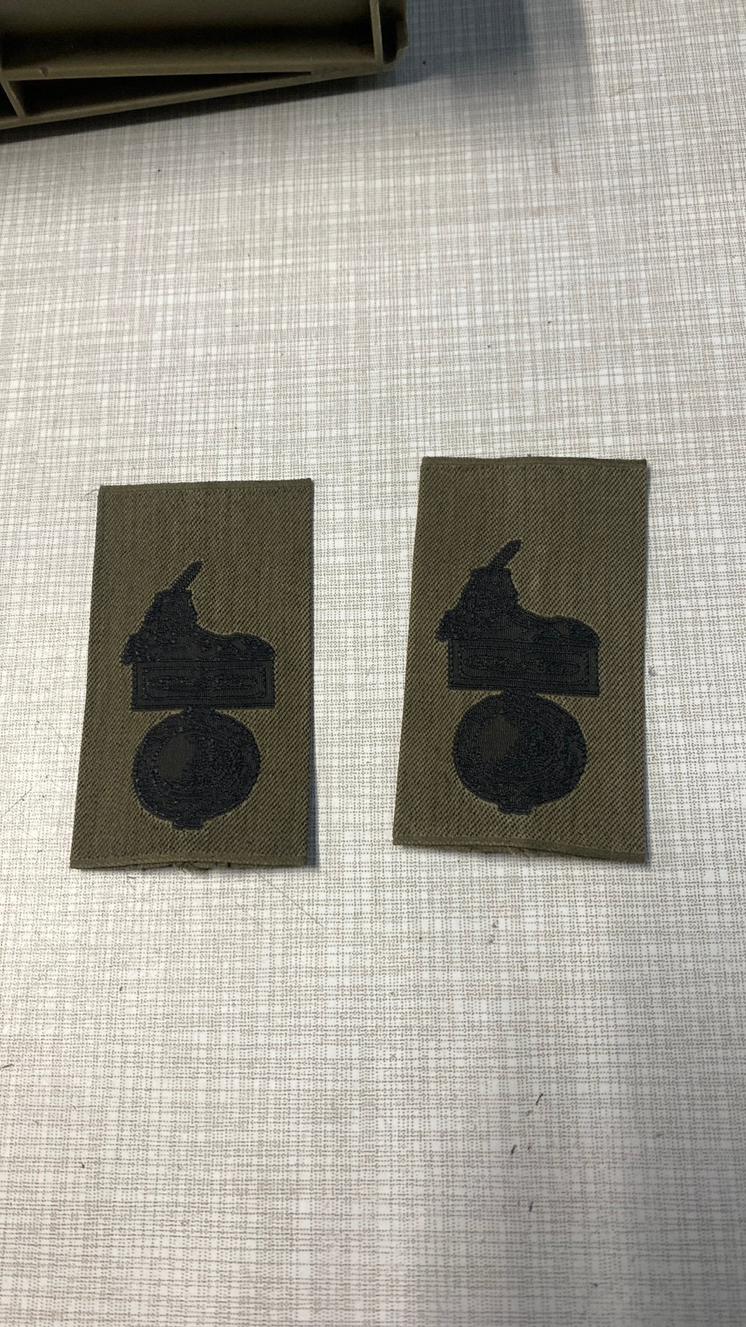 Set stoffen embleem Nederlandse draagspeld Groepswaardering, G, G, G, Ophalen of Verzenden