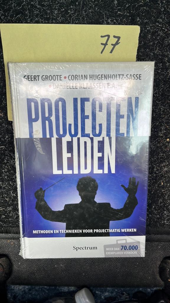 Projecten Leiden - Methoden en Technieken, Ophalen of Verzenden, Gamma, Nieuw, HBO