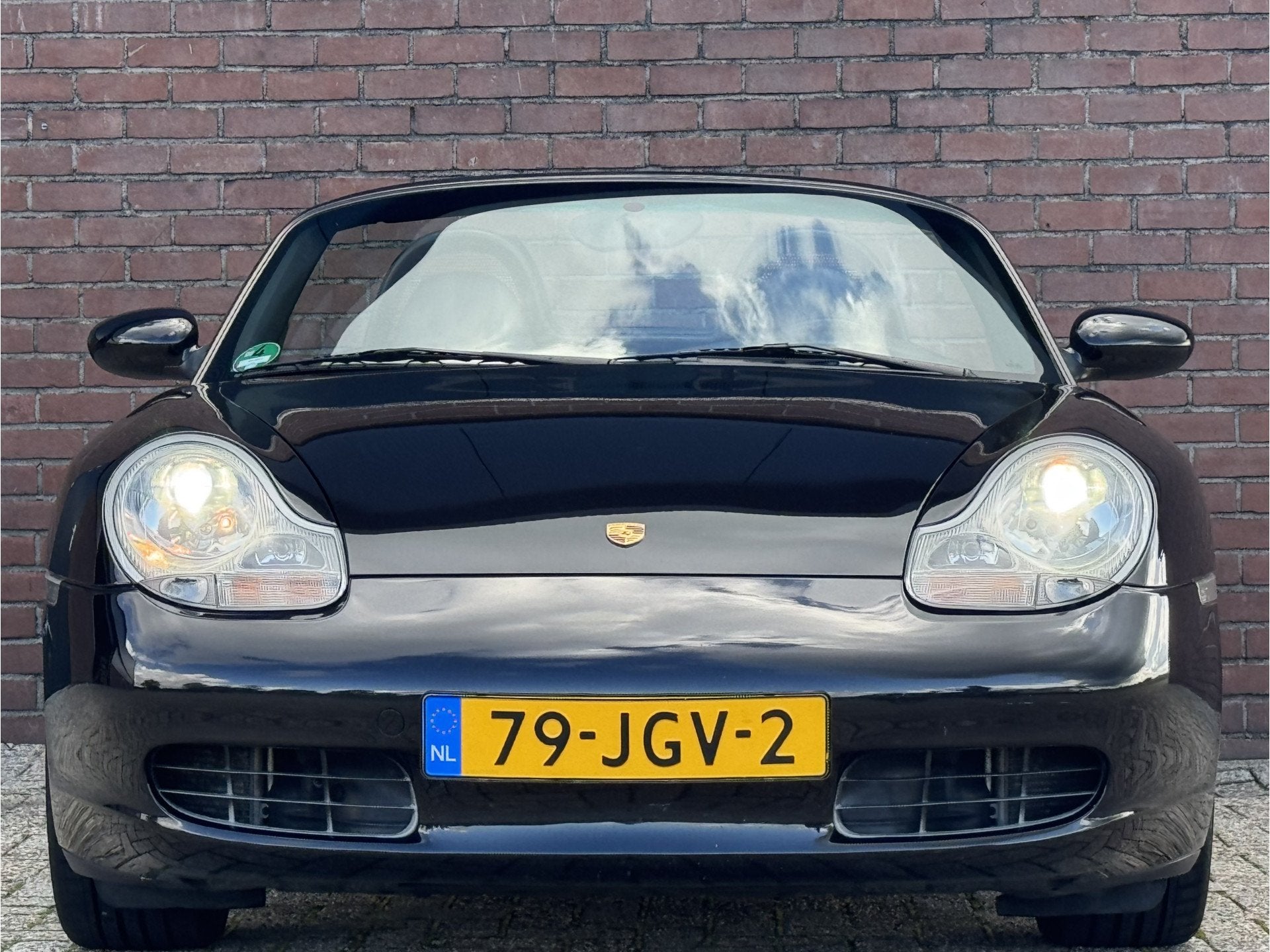 Porsche Boxster 2.7 | LEDER! | CRUISE! | CLIMA! | XENON!, Auto's, Achterwielaandrijving, Gebruikt, Zwart, Zwart