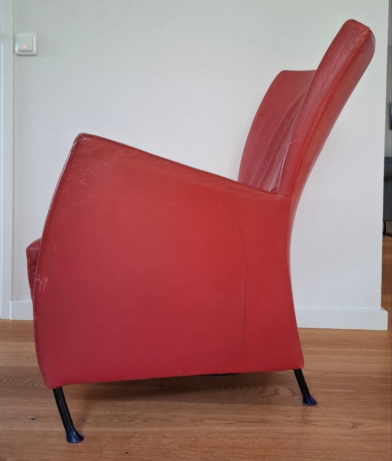 Windy fauteuil (Montis), Ophalen, Gebruikt, 50 tot 75 cm, Leer