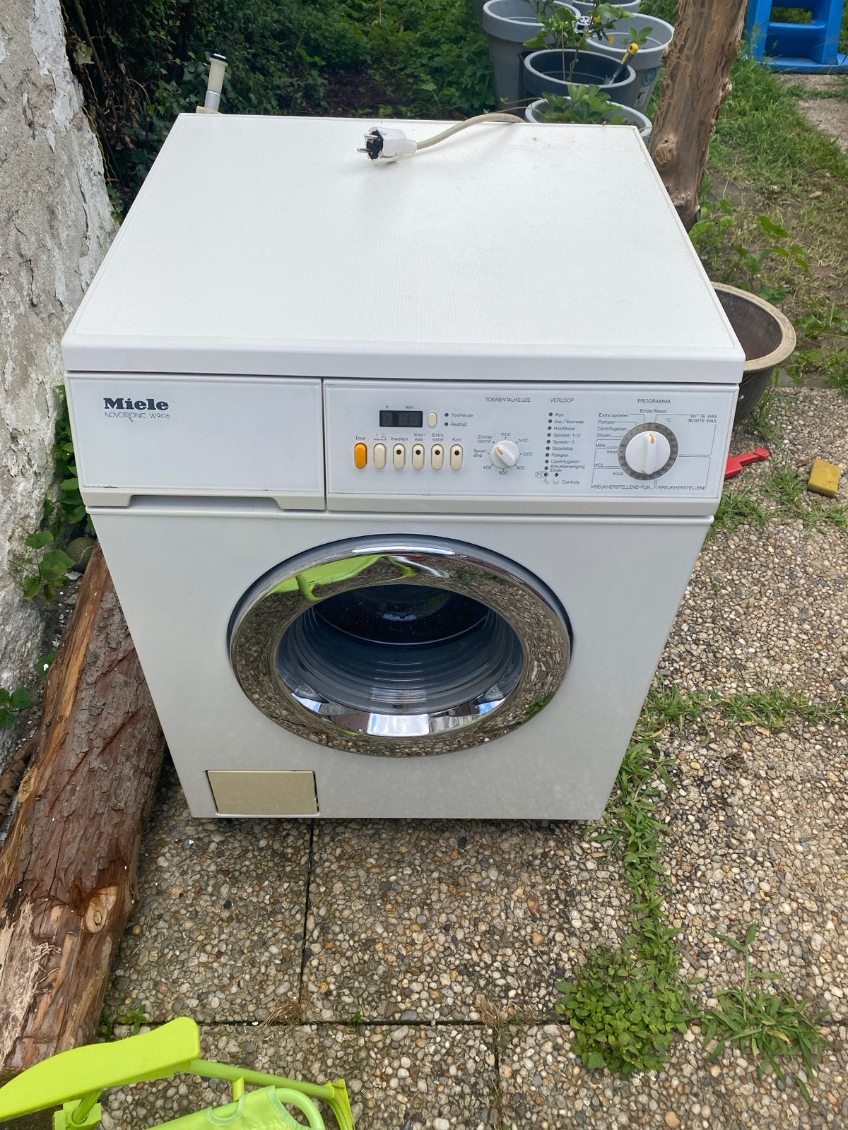 Miele Novotronic W 9416 Wasmachine - Gebruikt, Ophalen, Gebruikt, Voorlader, Wolwasprogramma
