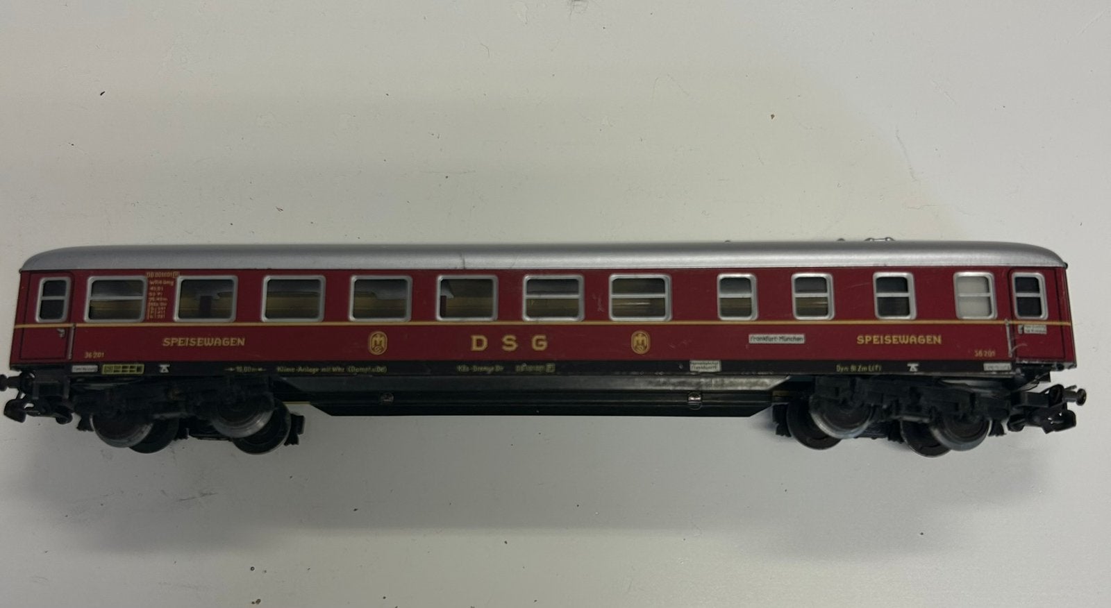 Märklin H0 4024/1 DB Restauratiewagon, Wisselstroom, Gebruikt, Verzenden, Wagon