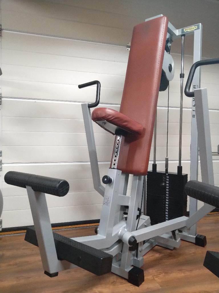 Technogym Isotonic Silver Line Chest Press M047, Ophalen of Verzenden, Zo goed als nieuw, Overige typen