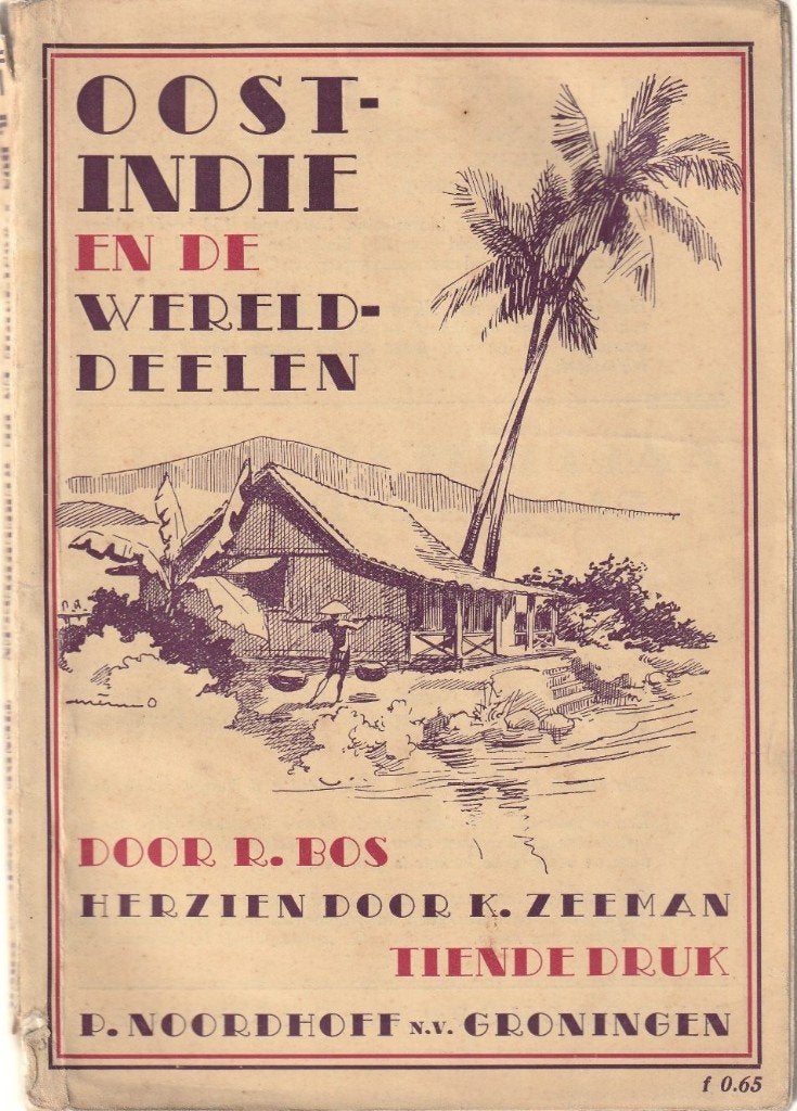 oostindie en de werelddelen - R.Bos Herzien door K.Zeeman, Antiek en Kunst, Antiek | Boeken en Bijbels, Ophalen of Verzenden, R.Bos