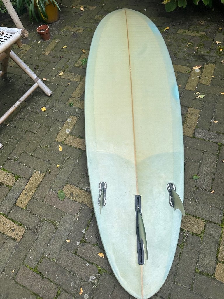 Surfboard 6'11, Watersport en Boten, Golfsurfen, Ophalen of Verzenden, Gebruikt, Funboard, Met vinnen