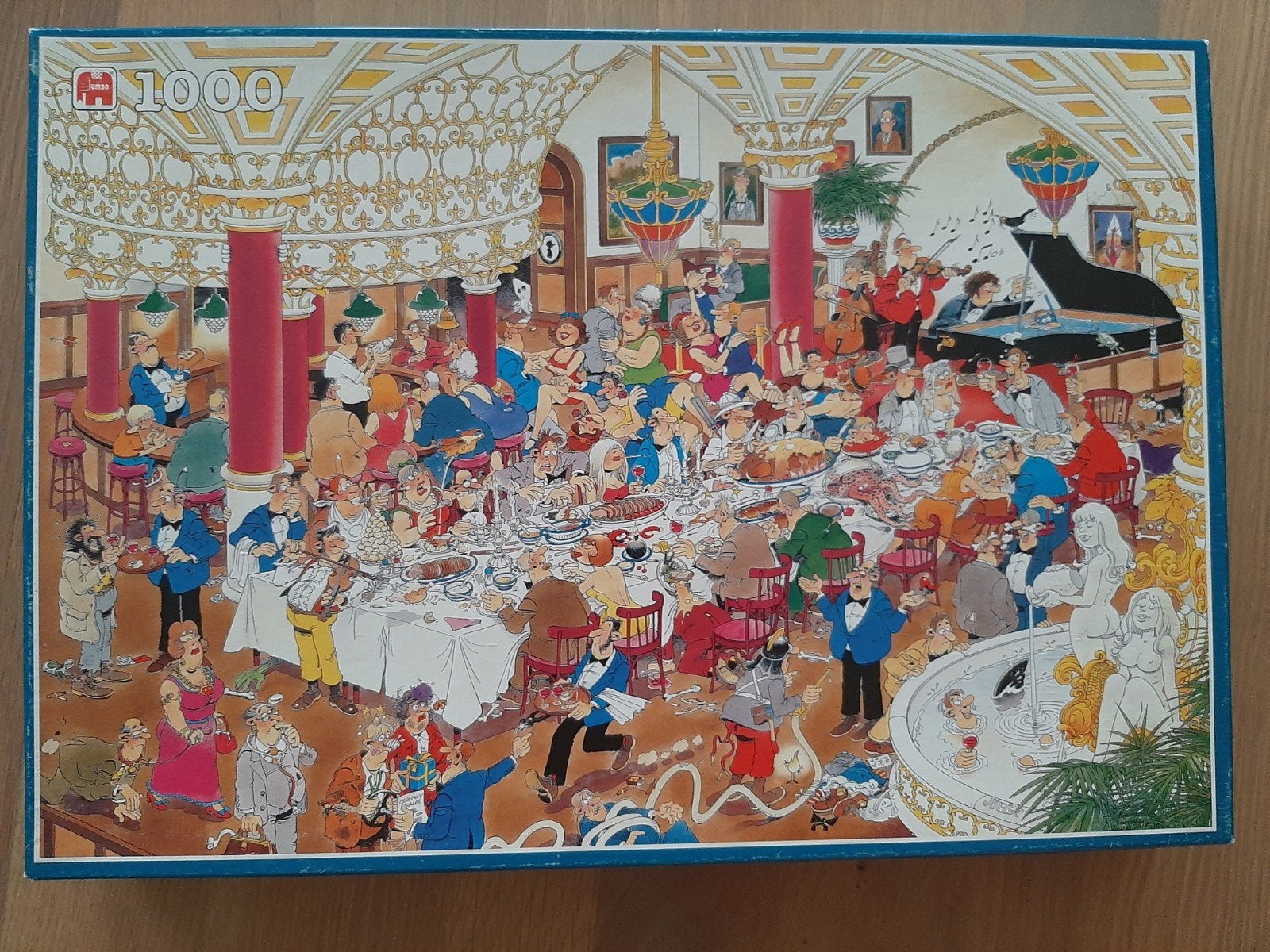Jan van Haasteren legpuzzel 1000 stukjes, Ophalen, 500 t/m 1500 stukjes, Zo goed als nieuw, Legpuzzel
