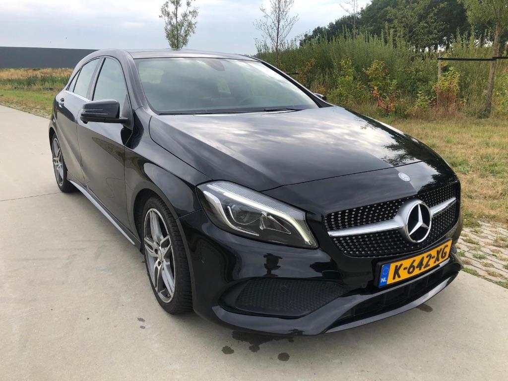 Mercedes-Benz A-Klasse A250 211pk 2016 Zwart pano AMG pakket, Auto's, Mercedes-Benz, Particulier, A-Klasse, ABS, Achteruitrijcamera
