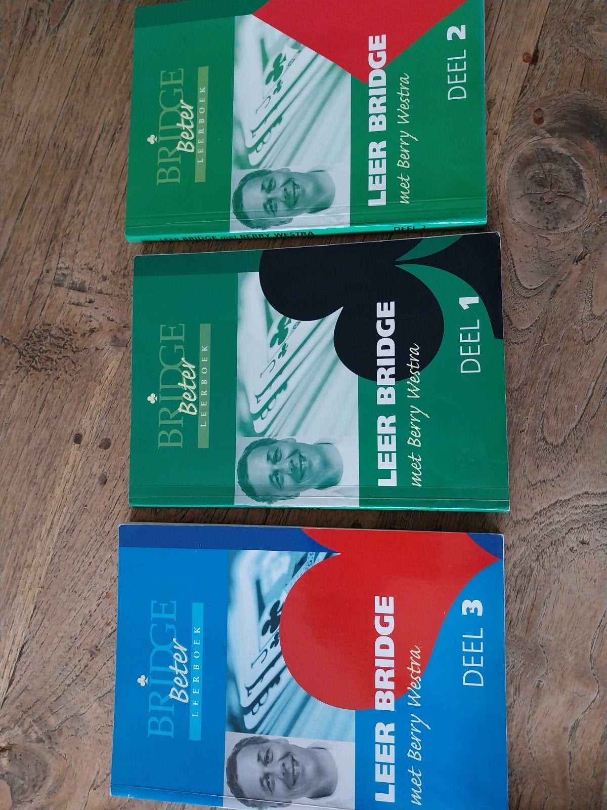 Leer Bridge met Berry Westra - Deel 1, 2 en 3, Boeken, Literatuur, Zo goed als nieuw, Nederland, Ophalen of Verzenden