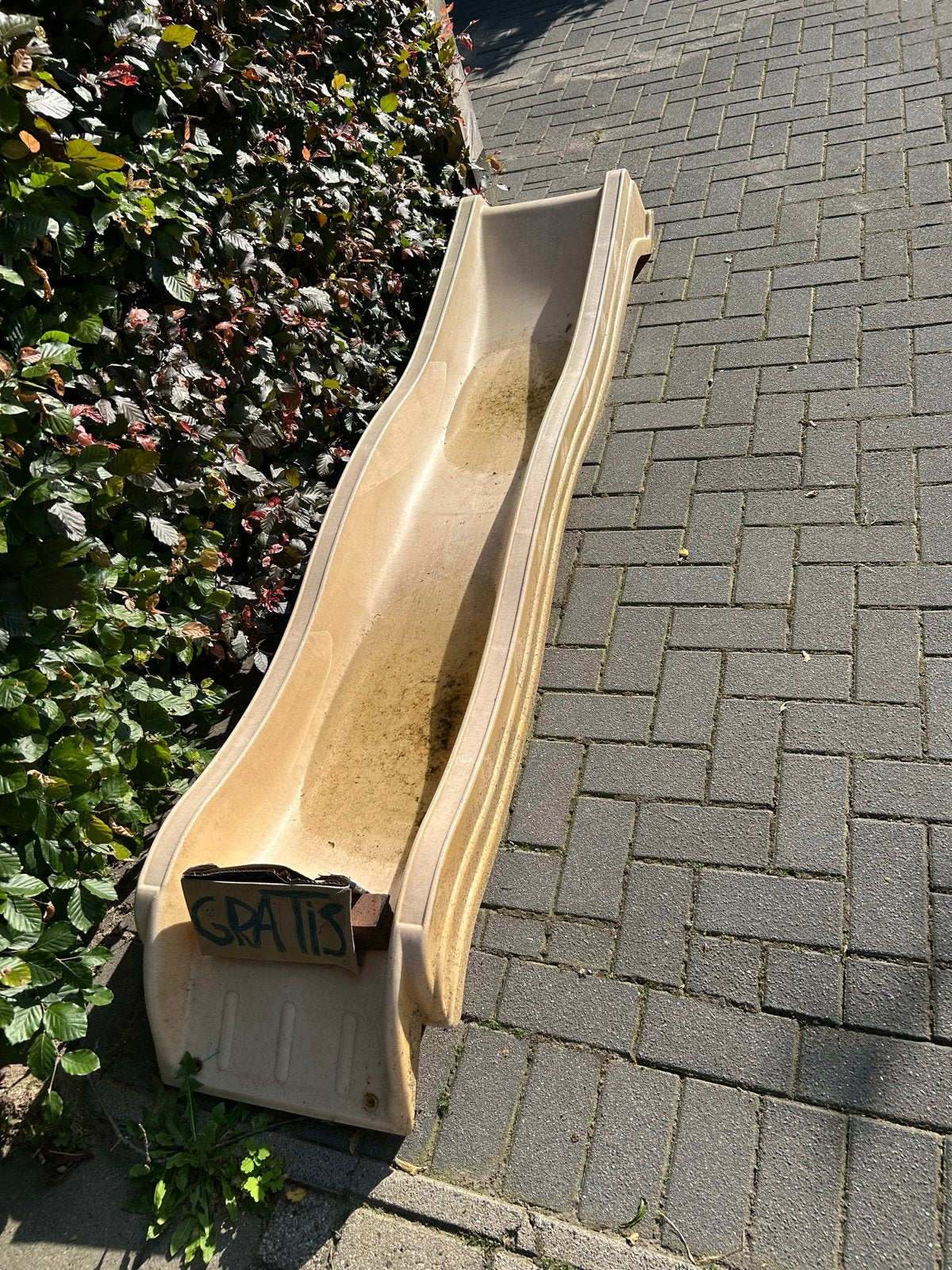 Buiten glijbaan - Gratis af te halen, Ophalen, Gebruikt, Glijbaan