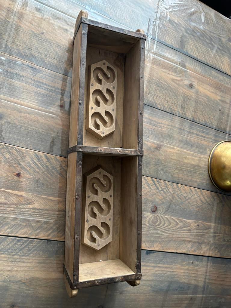 Antieke houten bakvorm/baksteenmal, Ophalen of Verzenden
