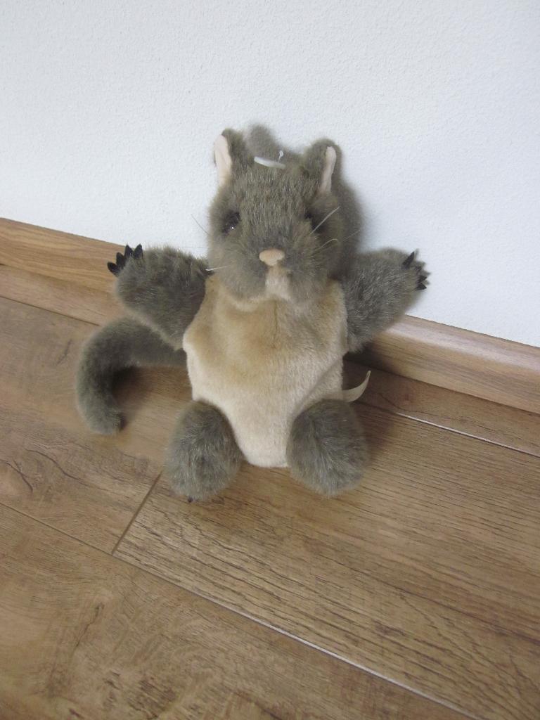 HARWIL MELBOURNE donker-lichtbruin superzachte eekhoorn knuf, Kinderen en Baby's, Speelgoed | Knuffels en Pluche, Nieuw, Overige typen