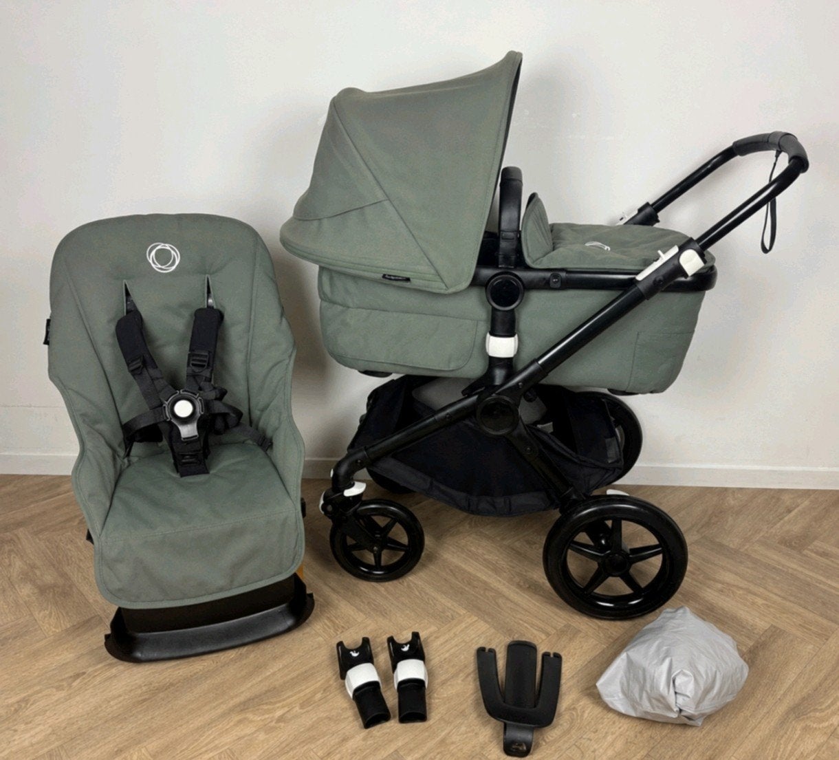 *bugaboo fox 3 forest green compleet*, Ophalen, Zo goed als nieuw, Bugaboo