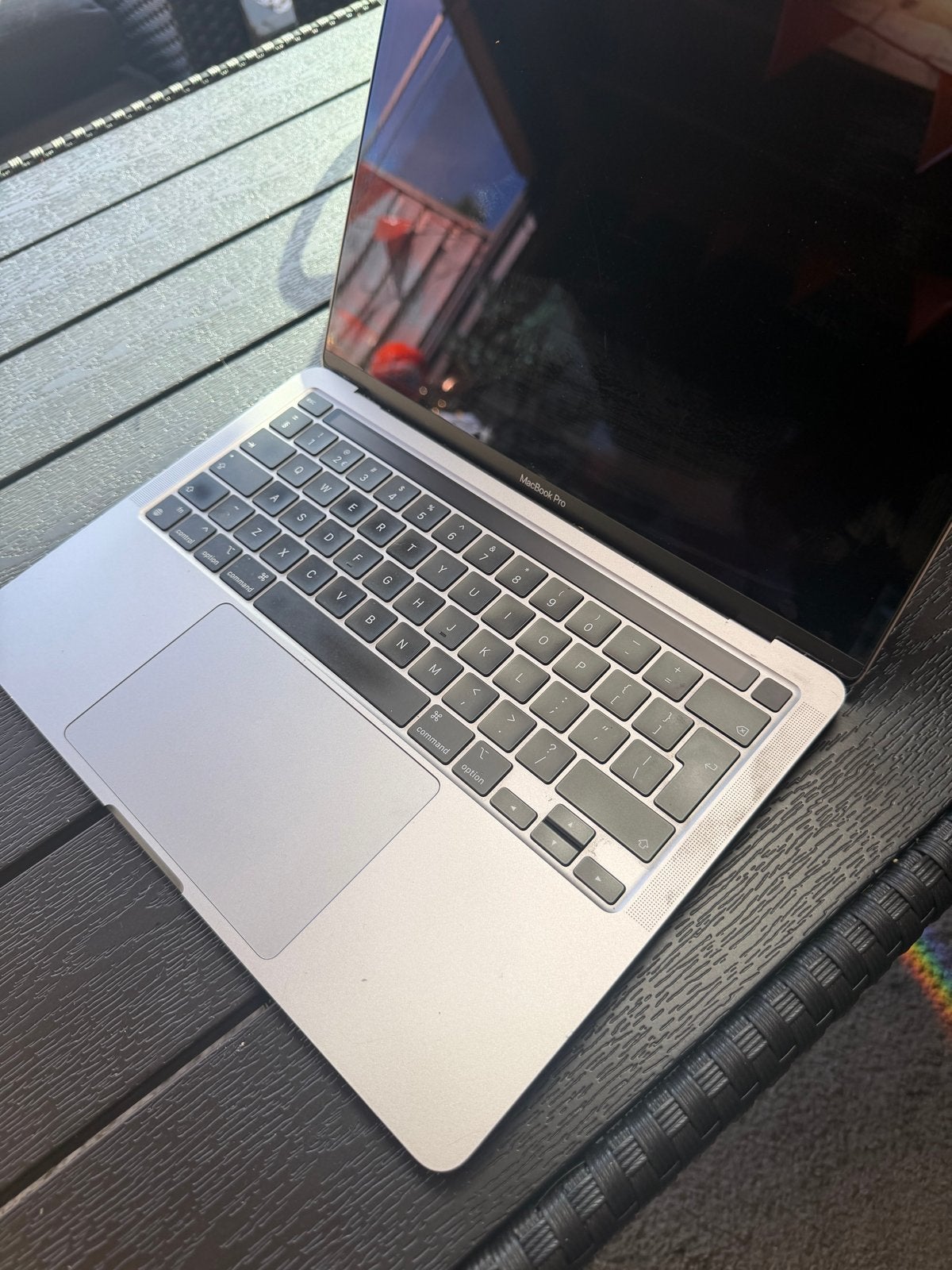 MacBook Pro 2020/2021 met doos, Gebruikt, 8 GB, 13 inch, 128 GB of minder