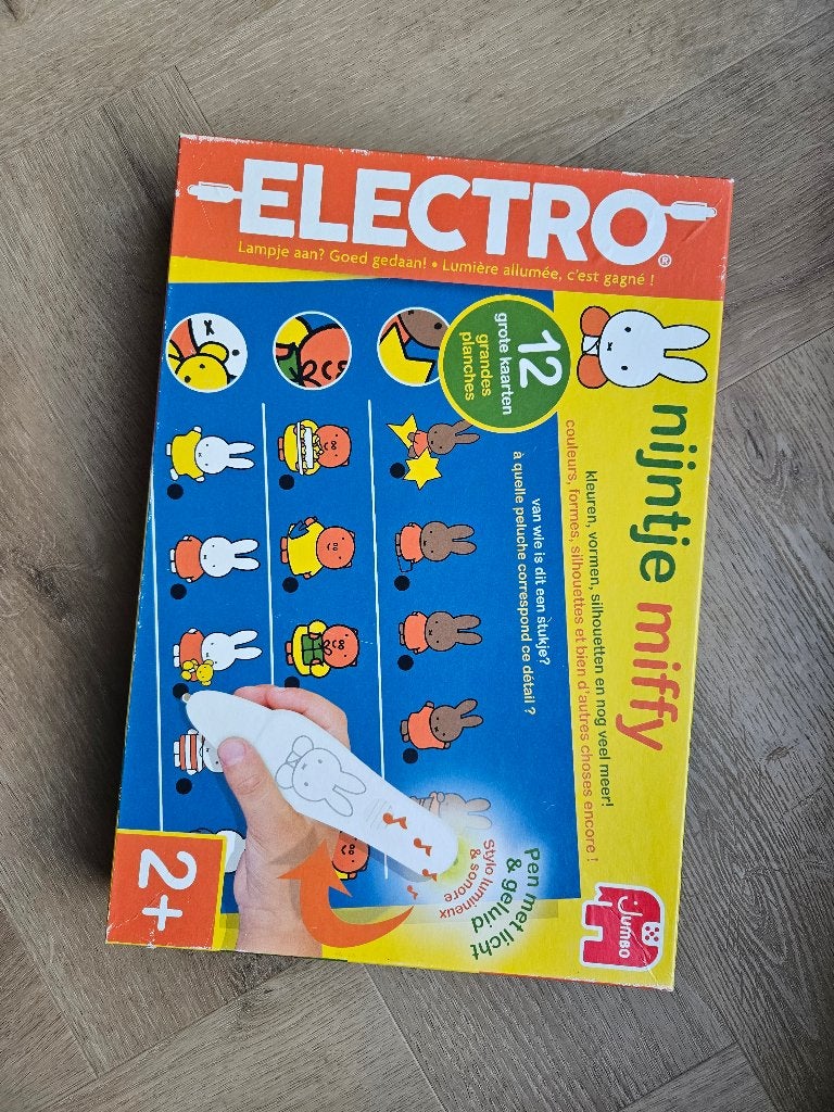 Nijntje Electro: Leerzaam Spel met Licht en Geluid, Ophalen, Gebruikt, Met licht