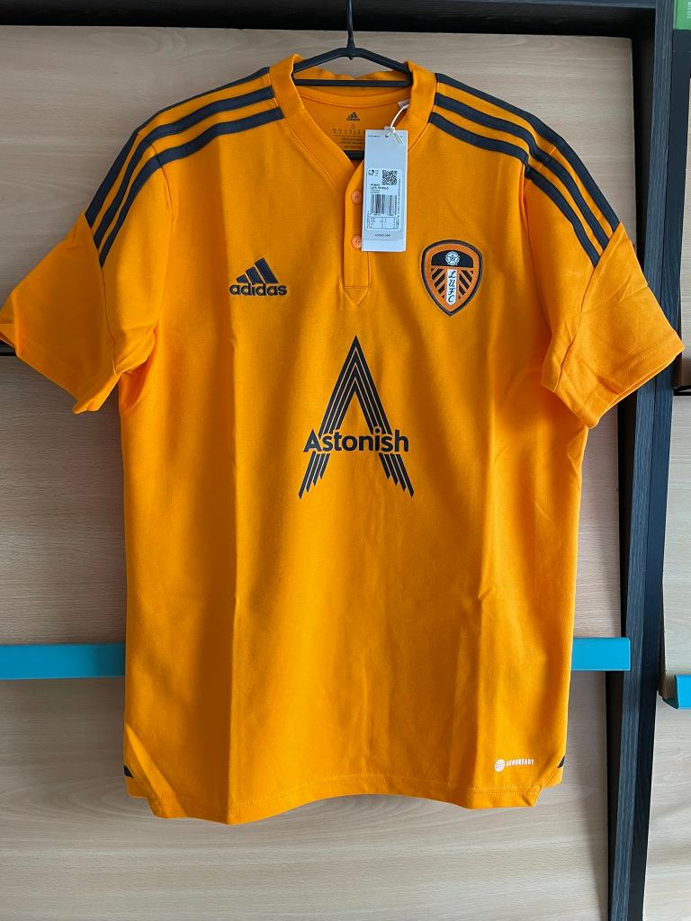 Leeds United Adidas T-Shirt Oranje Nieuw Maat S, Nieuw, Oranje, Ophalen of Verzenden, Adidas