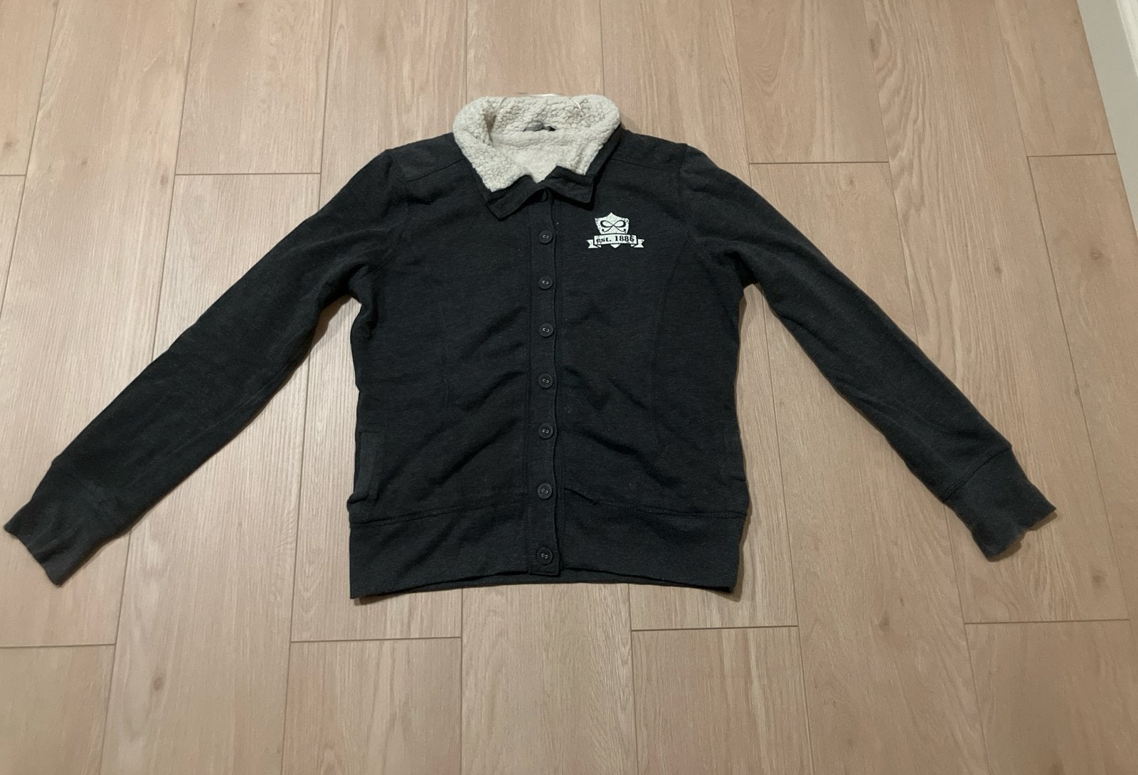 Hunkemöller vest met teddy voering - Maat M, Verzenden, Gedragen, Maat 38/40 (M), Grijs