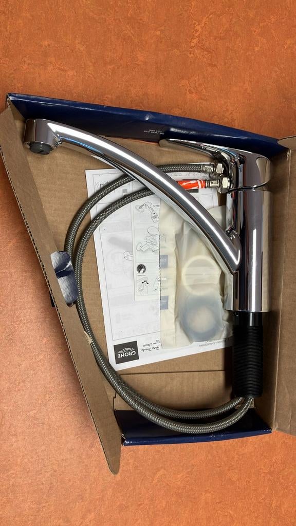 Grohe Eurosmart keukenmengkraan laag mengkraan, Doe-het-zelf en Verbouw, Sanitair, Ophalen of Verzenden, Nieuw, Kraan