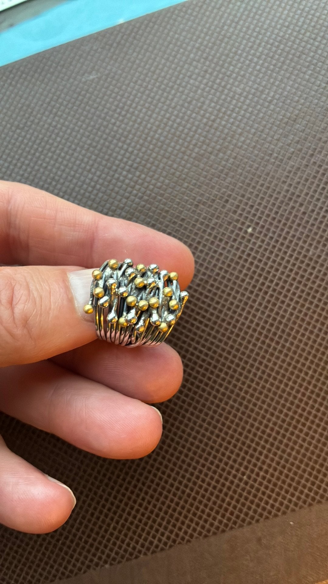 Mooie zware zilver ring 17 mm 925 keur, Gebruikt, Ophalen of Verzenden, 17 tot 18, Dame