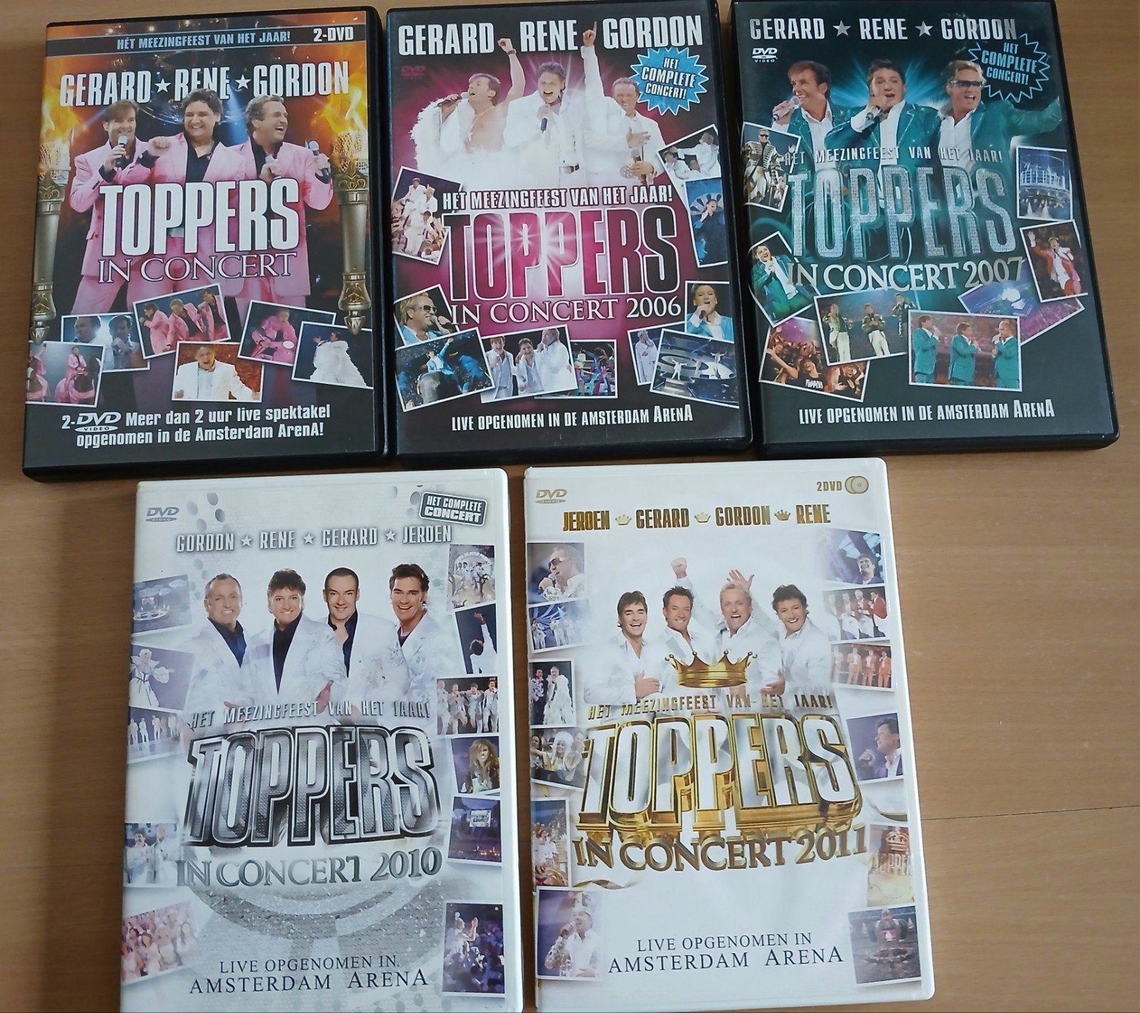 de toppers dvd's( zie beschrijving voor prijzen & jaartallen, Alle leeftijden, Ophalen of Verzenden, Zo goed als nieuw