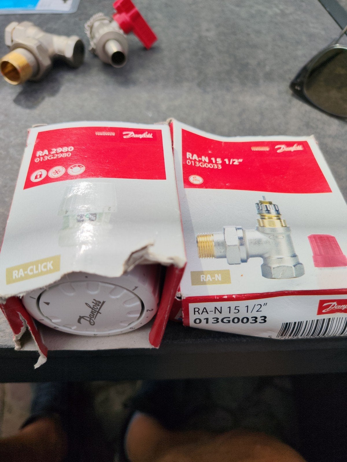 thermostaatkraan, Doe-het-zelf en Verbouw, Verwarming en Radiatoren, Thermostaat, Minder dan 30 cm, Nieuw, Minder dan 60 cm