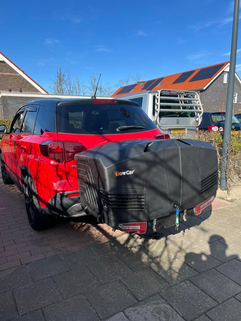 Trekhaak Bagagebox / Koffer   Huren - 400 Liter. Towbox V4, Ophalen of Verzenden, Zo goed als nieuw