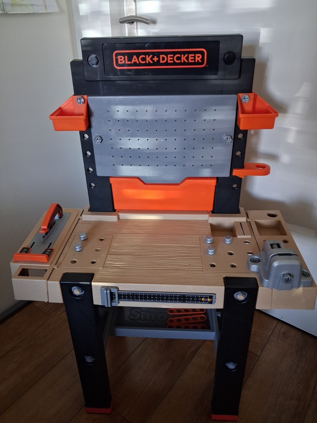 Black+Decker Werkbank van Smoby voor Kinderen met Accessoire, Ophalen, Zo goed als nieuw, Bouwen