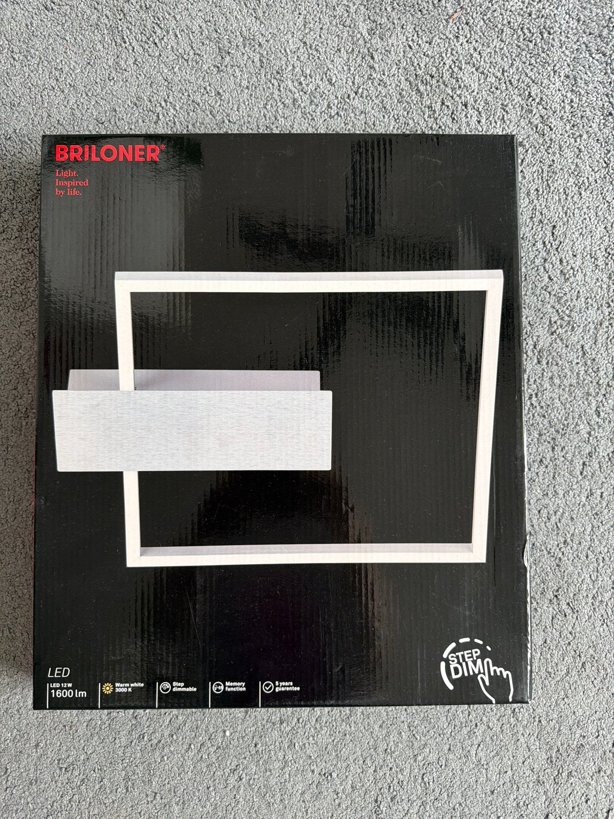 Briloner LED Wandlamp - Modern en Dimbaar, Metaal, Overige merken, Nieuw, Ophalen of Verzenden