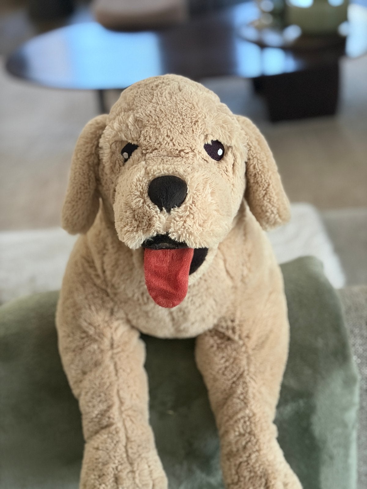 Grote knuffelhond - Labrador Retriever, Ophalen, Hond, Zo goed als nieuw, Middelgroot (20 tot 80 cm)