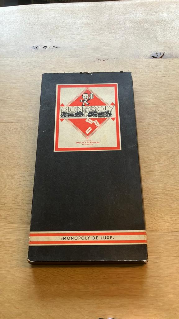 Vintage monopoly. Compleet in guldens uitvoering, Ophalen of Verzenden, Gebruikt